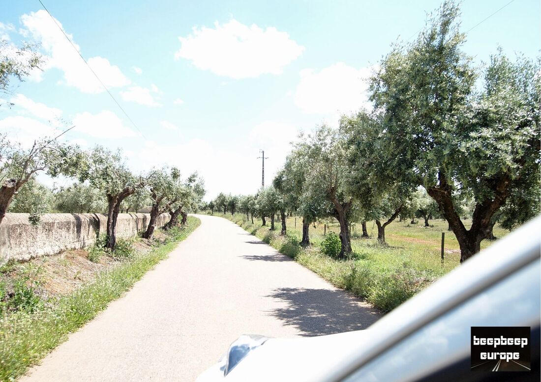 Travelling by Road from UK to Europe during Covid19, Alentejo-Portugal, Europcar.