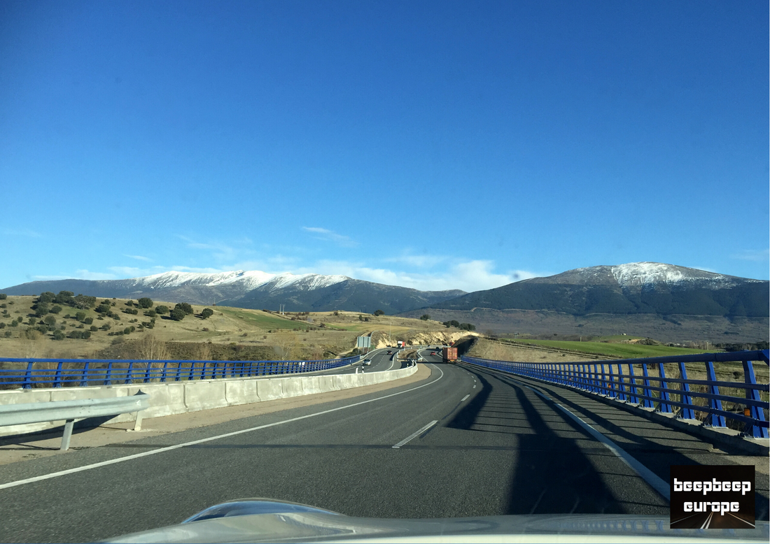 Travelling by Road from UK to Europe during Covid19, AP1 Motorway-Spain.